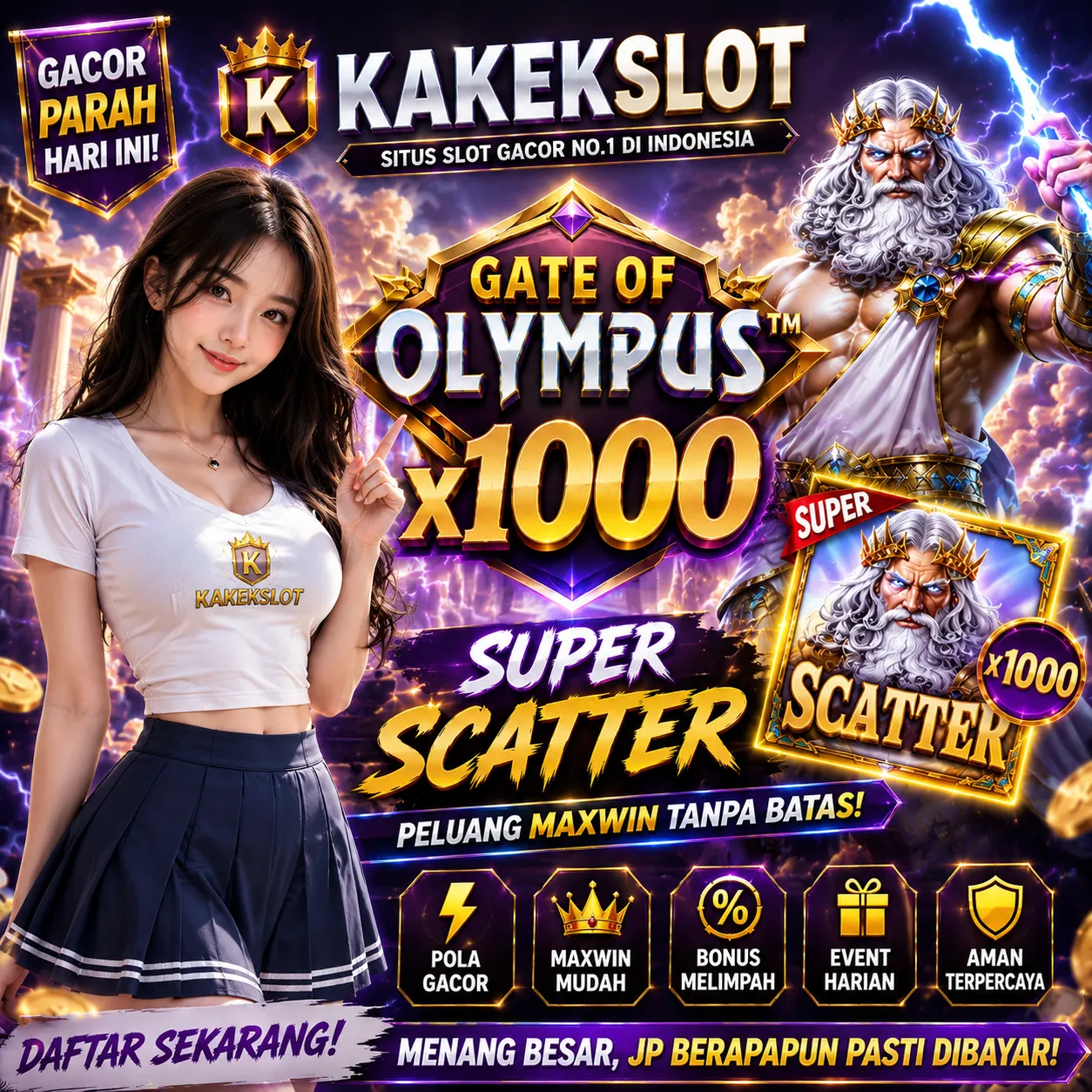 Thumbnail Gate of Olympus fitur Super Scatter